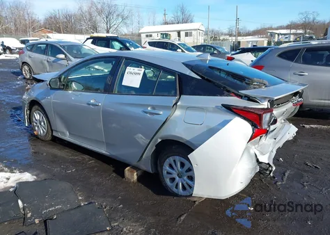 2019 Toyota Prius Le z USA, uszkodzony, nr VIN JTDKARFU1K3075893